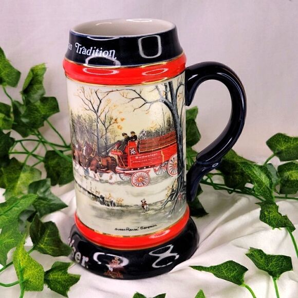 Budweiser. 1990 An American Tradition. Collectors Series. New - Picture 3 of 10